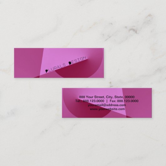 Carte De Visite Mini Es-tu...(5) (Devant / Derrière)