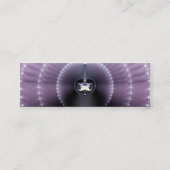 Carte De Visite Mini Espace Violet (Dos)