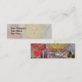 Carte De Visite Mini Espagne Sunshine Espagnol Travel Art (Devant / Derrière)