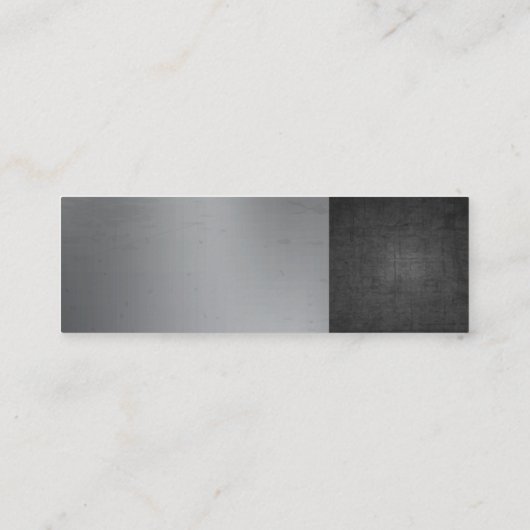 Carte De Visite Mini Exercice d'alimentation | Construction (Dos)