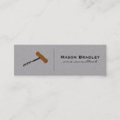 Carte De Visite Mini Expert Vin (Devant)