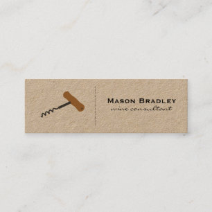 Carte De Visite Mini Expert Vin