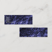 Carte De Visite Mini Face de charbon (Devant / Derrière)