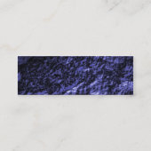 Carte De Visite Mini Face de charbon (Dos)