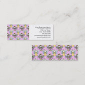 Carte De Visite Mini Fées mignonnes et étoiles et lunes Motif (Devant / Derrière)