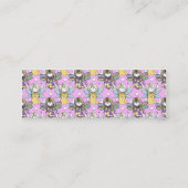 Carte De Visite Mini Fées mignonnes et étoiles et lunes Motif (Dos)