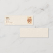 Carte De Visite Mini Femme d'ange (Devant / Derrière)