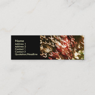 Carte De Visite Mini Fiber Optic Fun - 02