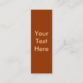 Carte De Visite Mini Fille avec violon (Dos)