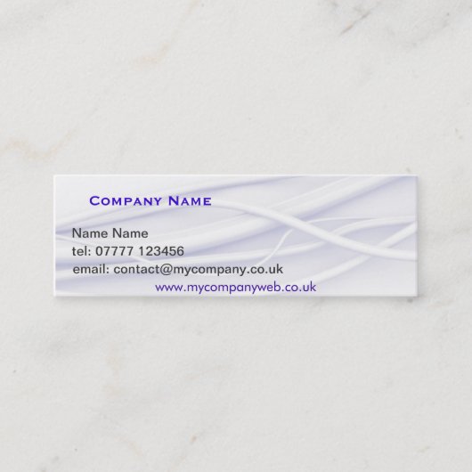 Carte De Visite Mini Fils (Devant)