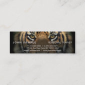 Carte De Visite Mini Finition élégante professionnelle de perle (Dos)