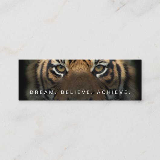 Carte De Visite Mini Finition élégante professionnelle de perle (Devant)