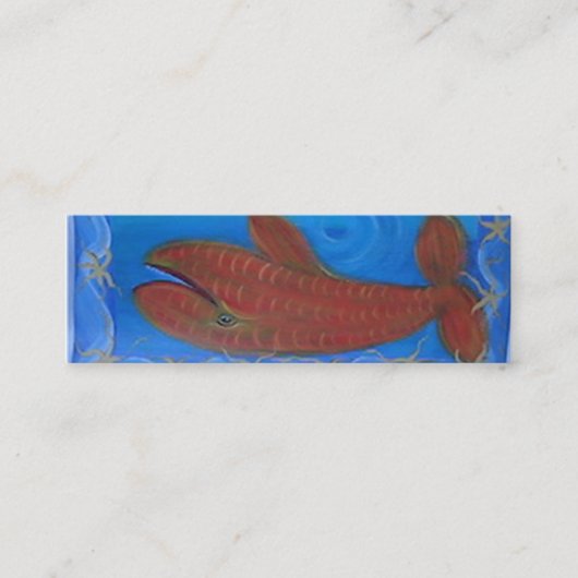 Carte De Visite Mini fishbizcard (Devant)