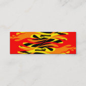 Carte De Visite Mini Flammes (Dos)