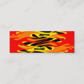 Carte De Visite Mini Flammes (Dos)