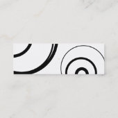 Carte De Visite Mini Flèches vertes (Dos)