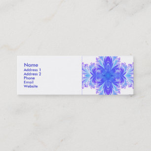 Carte De Visite Mini Fleur de Croix V