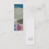 Carte De Visite Mini Fleur de Vie (Devant / Derrière)