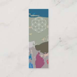 Carte De Visite Mini Fleur de Vie