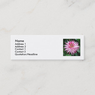 Carte De Visite Mini fleurs 1