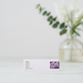 Carte De Visite Mini Fleurs de lavande (Debout devant)