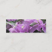 Carte De Visite Mini Fleurs de lavande (Dos)
