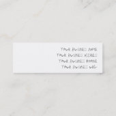 Carte De Visite Mini Floc ! (Dos)