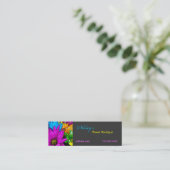 Carte De Visite Mini Floral (Debout devant)