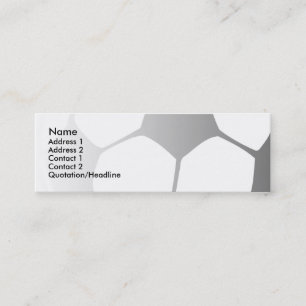 Carte De Visite Mini football : S :