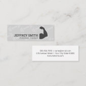 Carte De Visite Mini Formateur personnel | Flex de bras (Devant / Derrière)