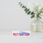 Carte De Visite Mini Formation en motivation (Debout devant)