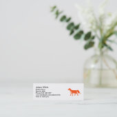 Carte De Visite Mini Fox (Debout devant)
