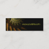Carte de visite mini Fractal Spikez (Dos)