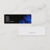 Carte De Visite Mini FractalSeaFan (Devant / Derrière)