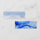 Carte De Visite Mini Fumée - maigre (Devant / Derrière)