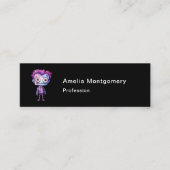 Carte De Visite Mini Funny Frankenstein Monster Halloween Fun (Devant)