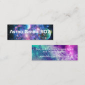CARTE DE VISITE MINI GALAXIE (Devant / Derrière)
