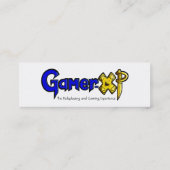 CARTE DE VISITE MINI GAMER-XP (Dos)
