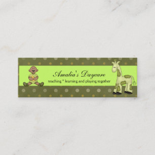 Carte De Visite Mini Garderie