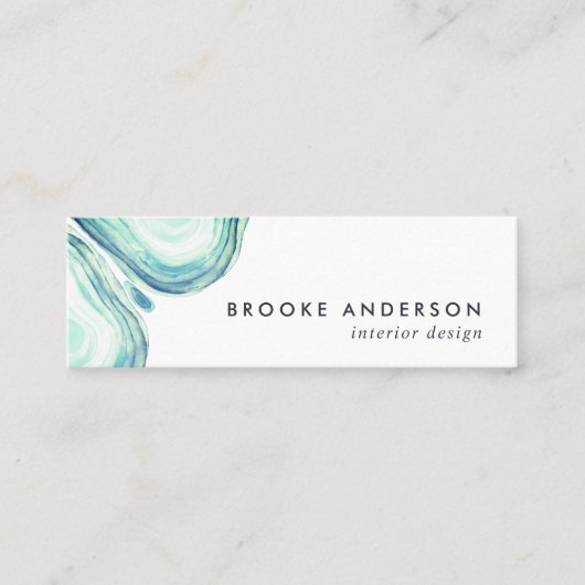 Carte De Visite Mini Géode Seaglass (Devant)