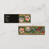 CARTE DE VISITE MINI GLOIRE DU MATIN ET BERRIES ROUGES (Devant / Derrière)