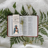 Carte De Visite Mini Grandir dans le Seigneur Signet Thème chrétien