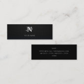 Carte De Visite Mini Grille (Devant / Derrière)