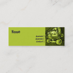 Carte De Visite Mini Grille - maigre