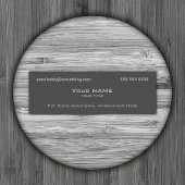 Carte De Visite Mini Gris moderne