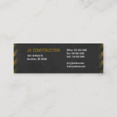 Carte De Visite Mini Grunge (Dos)