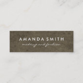 Carte De Visite Mini Grungy Texture (Devant)