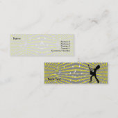 Carte De Visite Mini Guitare soloe - maigre (Devant / Derrière)