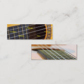 Carte De Visite Mini Guitariste (Devant / Derrière)