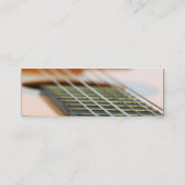Carte De Visite Mini Guitariste (Dos)